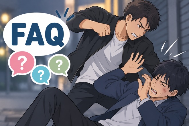 暴行事件の加害者になり相手と揉めている｜8つのFAQ